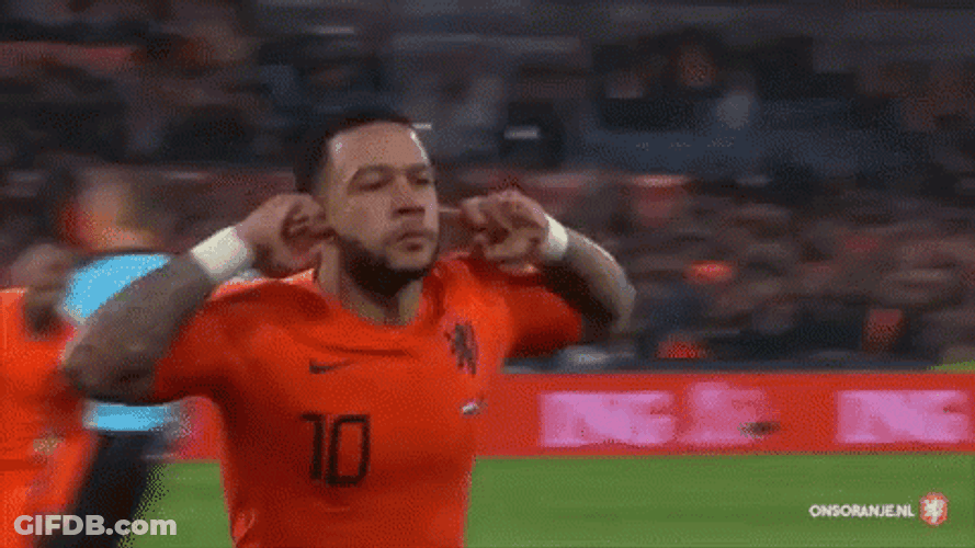 Netherlands Memphis Depay GIF