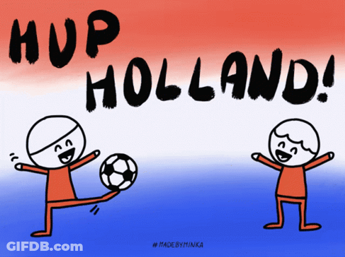 Netherlands Passing Football GIF