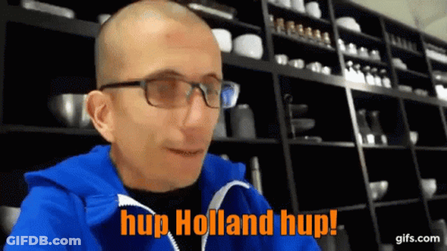 Netherlands Pretecho Percy Waving Small Flag GIF