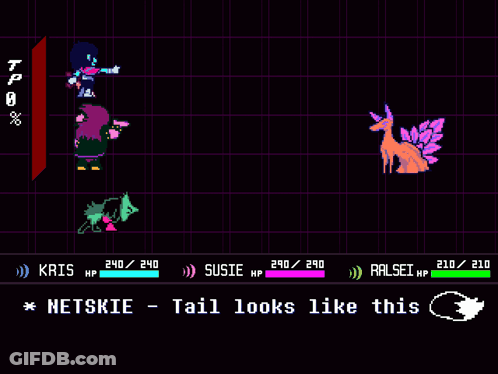 Netskie - Tail Looks Like This GIF