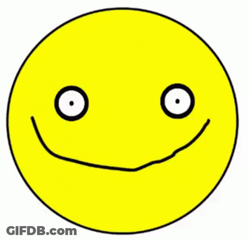 Neutral Smiley GIF