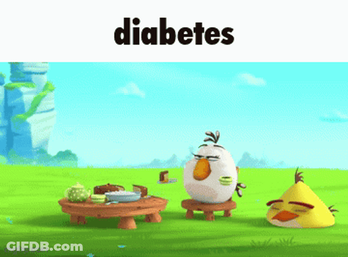 Never Be Afraid Of Diabeetus Angry Birds GIF