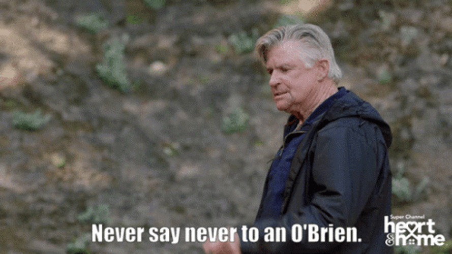 Never Say Never O'Brien Heart And Home GIF