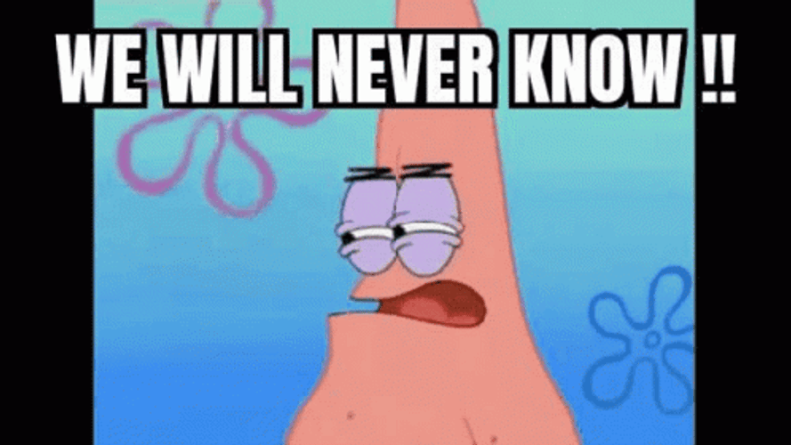 Never Say Never Patrick Star SpongeBob GIF
