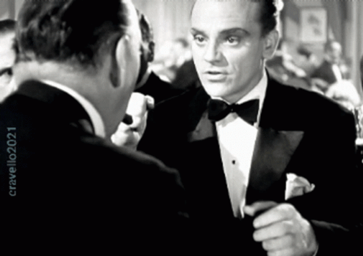 Never Say Never Vintage James Cagney GIF
