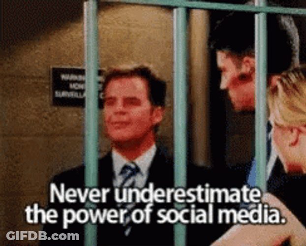 Never Underestimate Power Of Social Media GIF