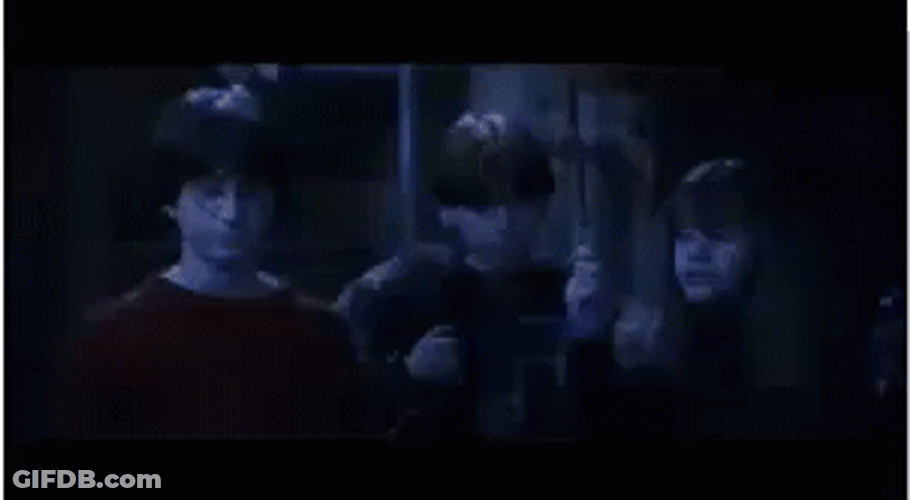 Neville Longbottom Petrified GIF