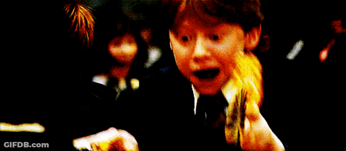 Neville Longbottom Screaming GIF