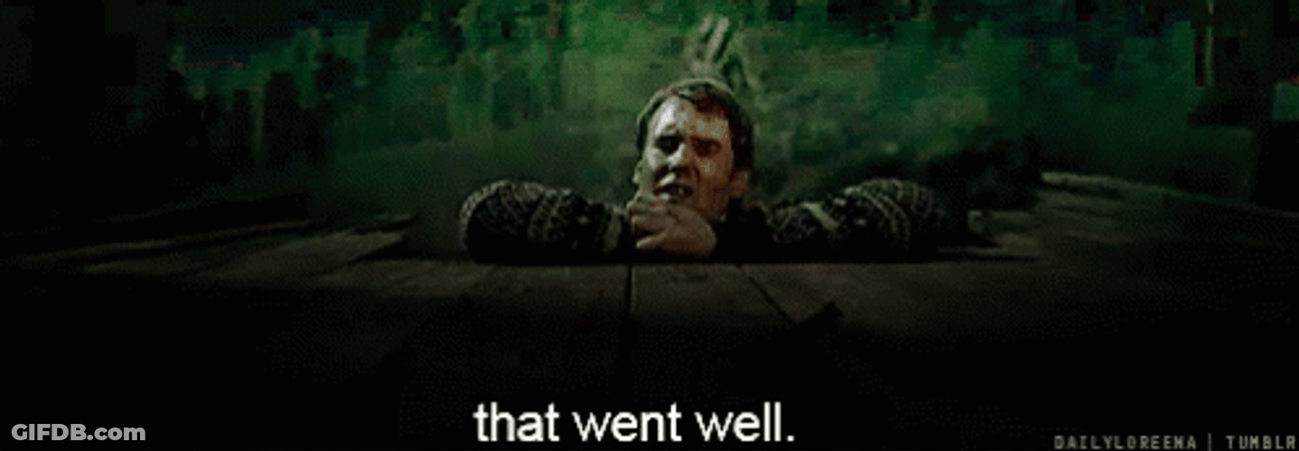 Neville Longbottom That Went Well GIF