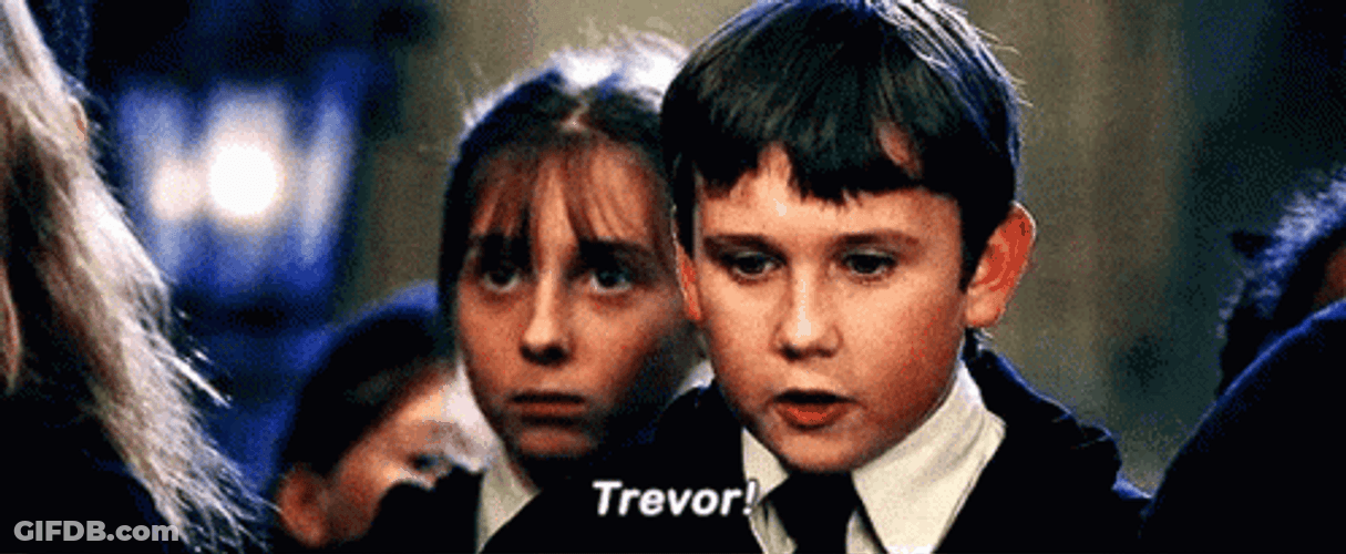 Neville Longbottom Trevor GIF