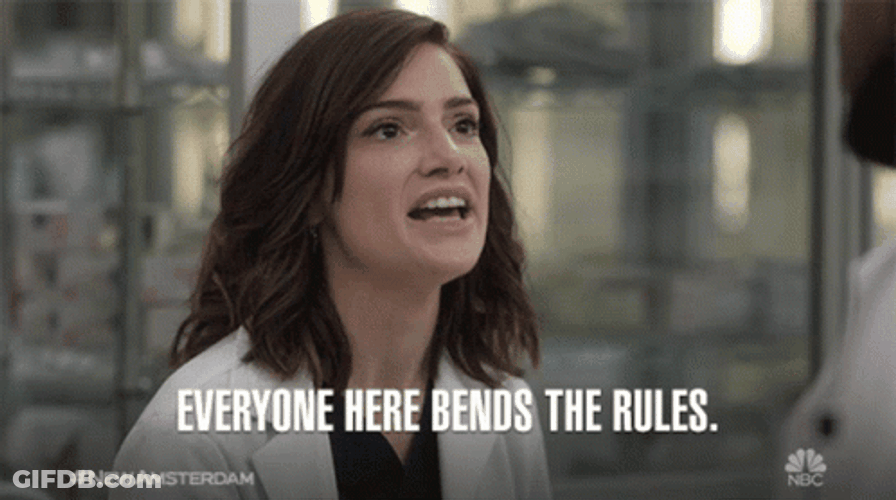 New Amsterdam Lauren Bloom Bend The Rules GIF