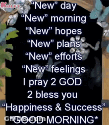 New Day Prayer For Happiness Success GIF