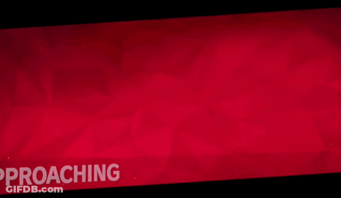 New Foe Appears Red Background GIF
