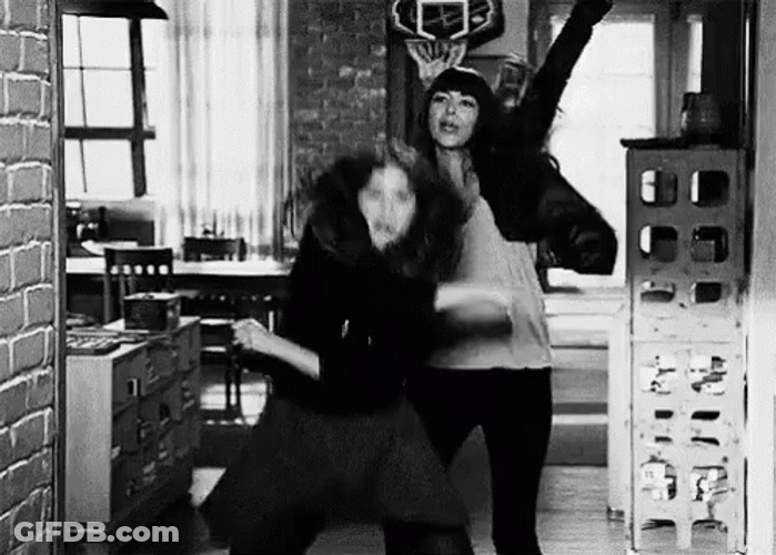 New Girl Enjoy Dancing GIF