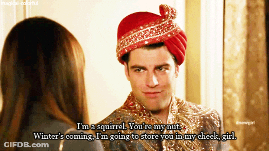 New Girl Indian Husband GIF