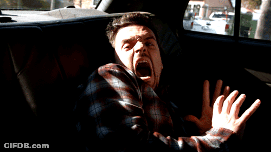 New Girl Nick Screaming GIF