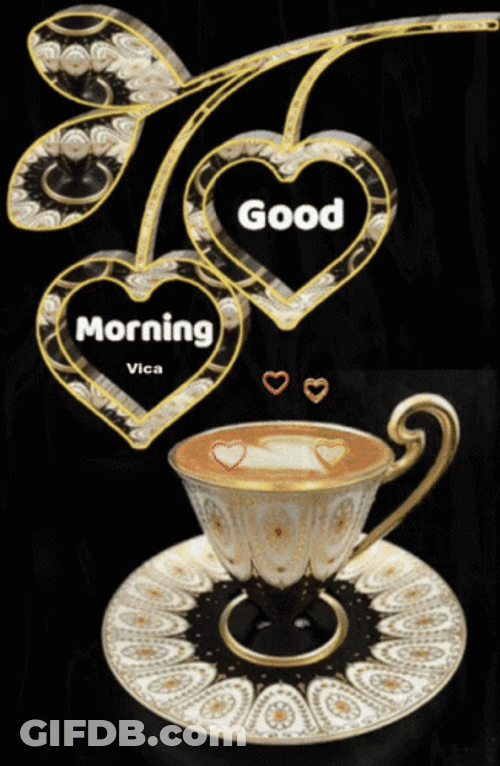New Good Morning Coffee View GIF