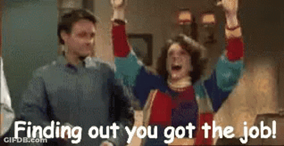 New Job Saturday Night Live Sue Excited GIF