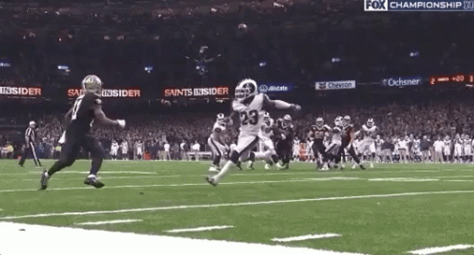 New Orleans Saints Gets Physical GIF