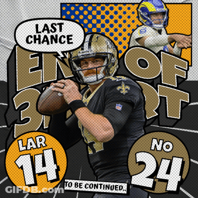 New Orleans Saints Larry Larvin Advertisement GIF