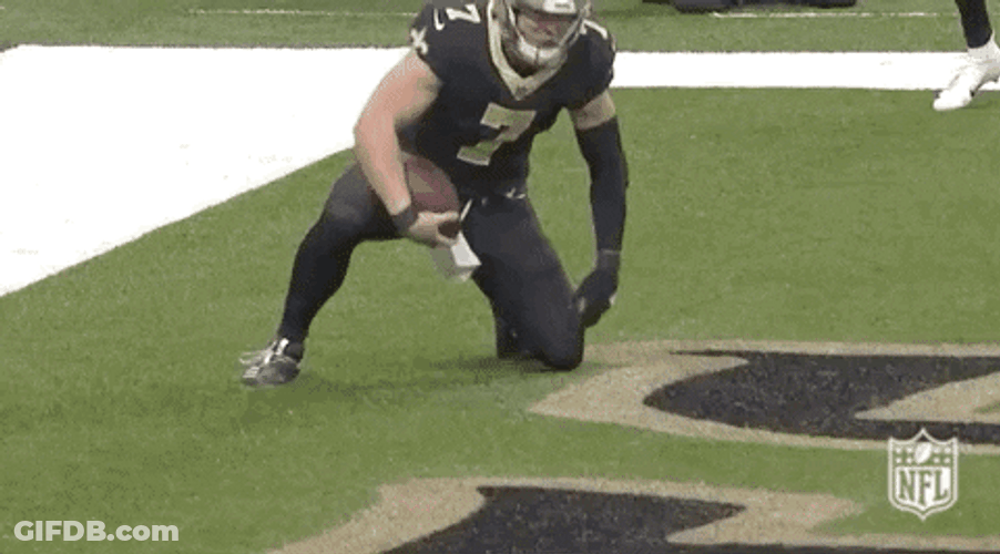 New Orleans Saints Quarterback Taysom Hill Defended Their Team GIF