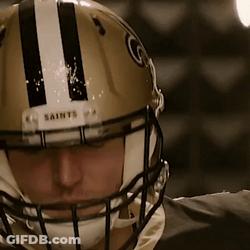 New Orleans Saints Taysom Hill Head Shot GIF