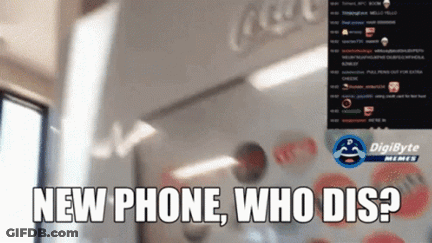 New Phone Who Dis Asmongold Streamer GIF