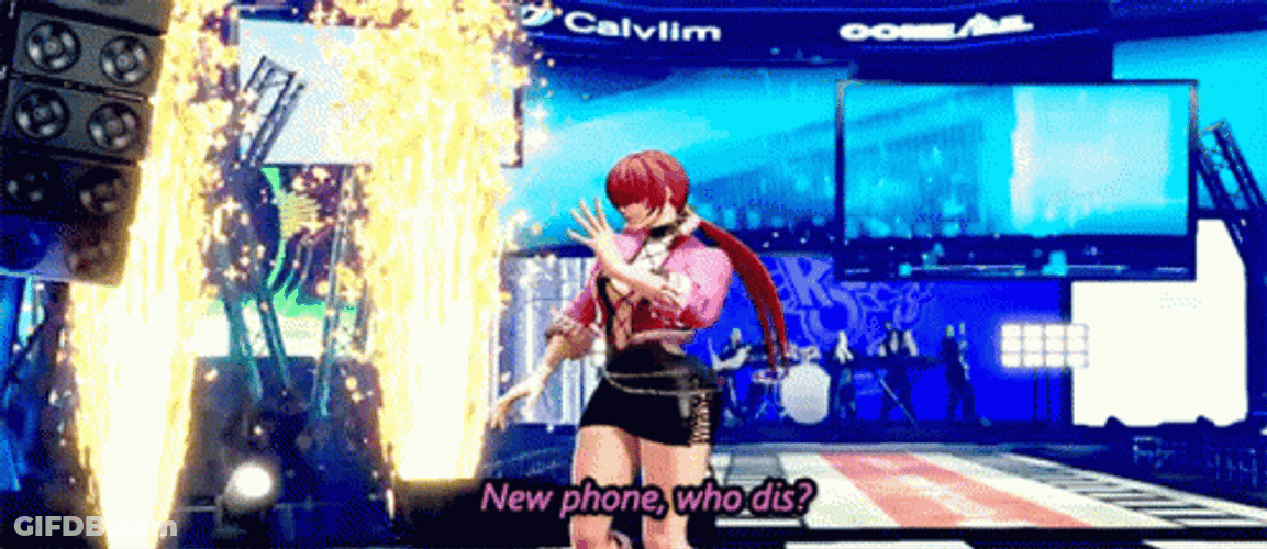 New Phone Who Dis Hey Shermie GIF