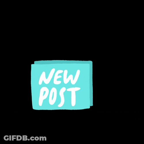 New Post Check It Out GIF