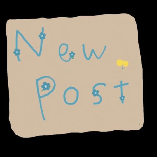 New Post Scaling Effect, With Bee And Flowers GIF