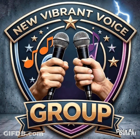 New Vibrant Voice Group Logo GIF