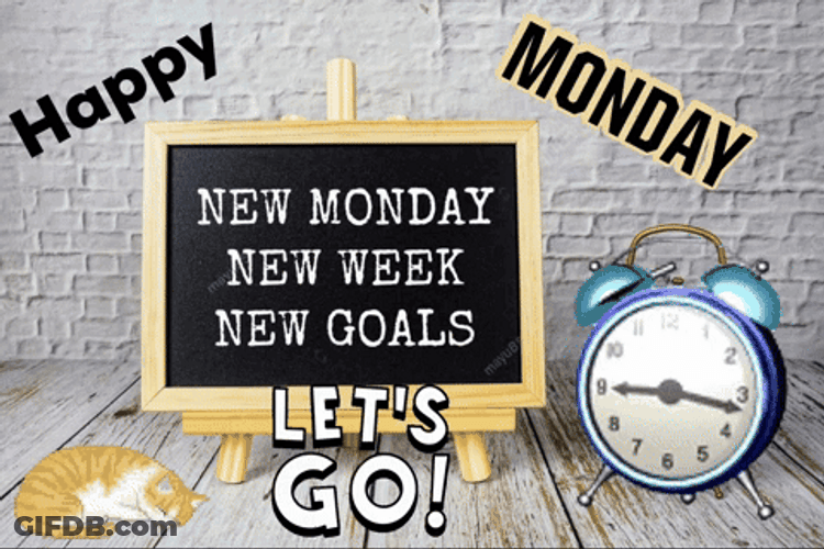 New Week New Goals GIF