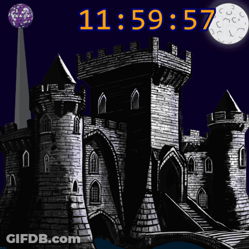 New Year Ball Drop Countdown GIF