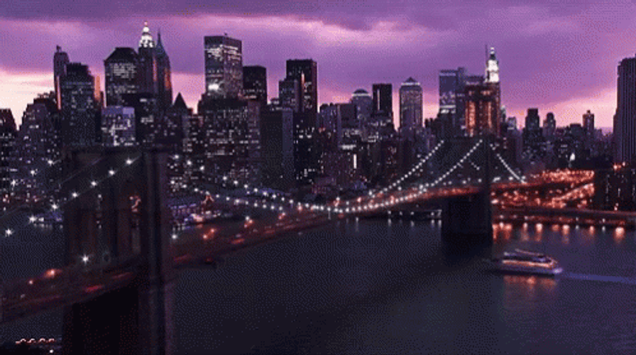 New York City Aesthetic Time-Lapse GIF