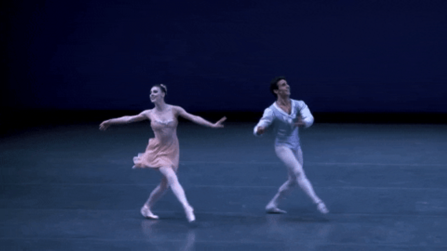 New York City Ballet Fish Dive GIF