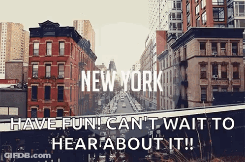 New York City Have Fun GIF