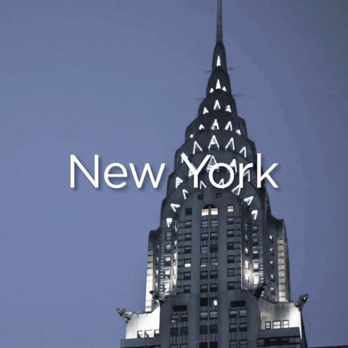 New York City Holiday Scapes GIF