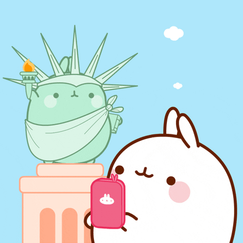 New York City Molang GIF