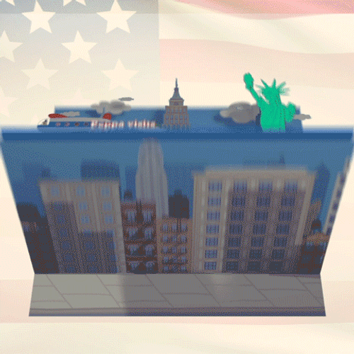 New York City Peppa Pig GIF