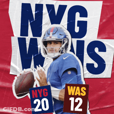 New York Giants Poster Football Player GIF