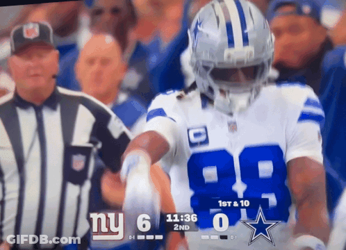 New York Giants Vs Cowboys GIF