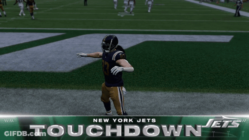 New York Jets Touchdown Advertisement Football Player GIF