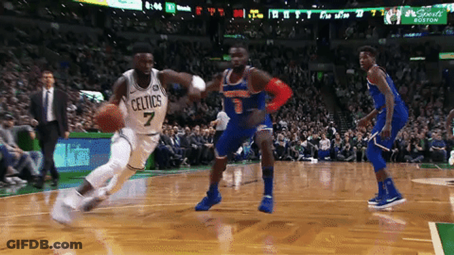 New York Knicks Amazing Slam Dunk GIF