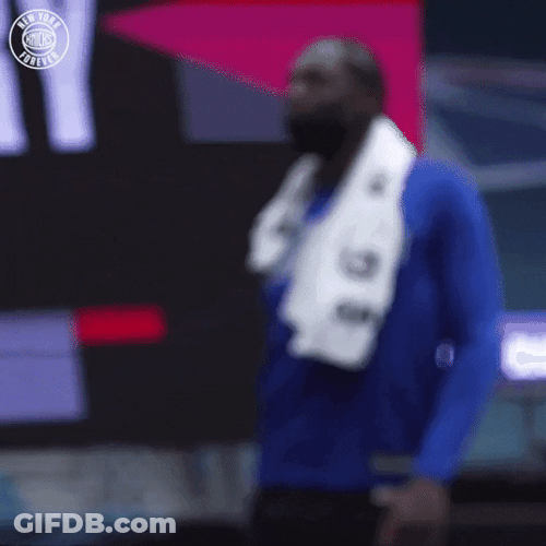 New York Knicks Athlete Funny Dance GIF