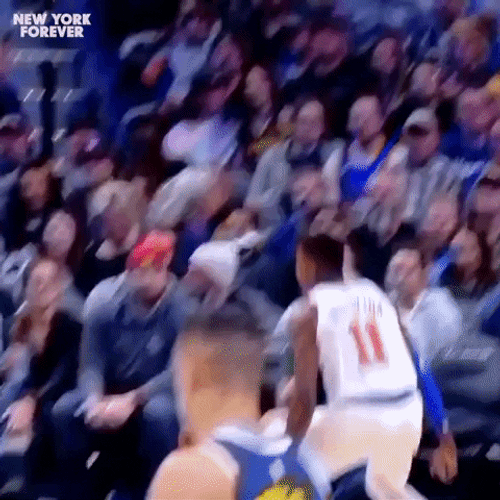 New York Knicks Jalen Brunson Scored GIF