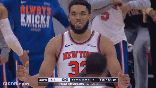 New York Knicks Player Giving Thumbs Up GIF