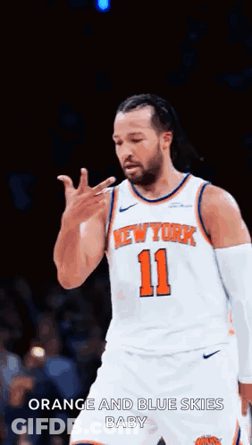 New York Knicks Player Thumbs Up GIF