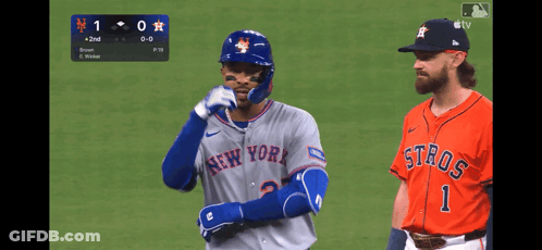 New York Mets Baseball Player Running GIF