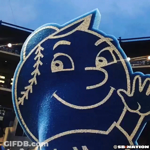New York Mets Fan 50 Cent Peeking GIF
