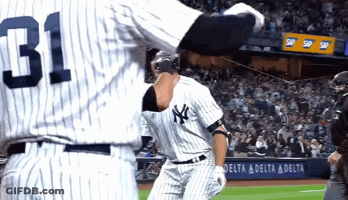New York Yankees Player Number 31 GIF